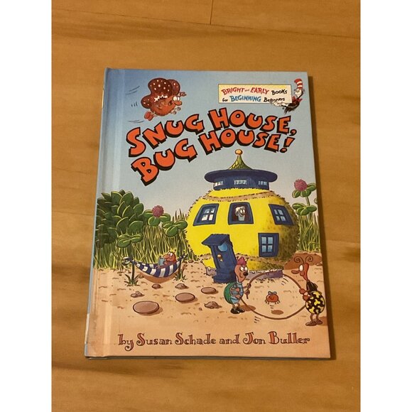 Snug House Bug House Bright & Early Books For Beginning Beginners By Susan Schad - Picture 1 of 4